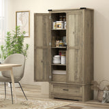 Farmhouse Kitchen Pantry Cabinet 69 in Tall
