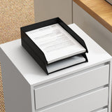 Mobile 4-drawer office filing cabinet