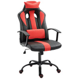 High Back Office Chair Racing Style — Black