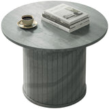 Modern round coffee table