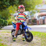 Electric Kids Motorcycle 12V with Training Wheels
