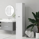 Freestanding Bathroom Cabinet with Drawer and Doors