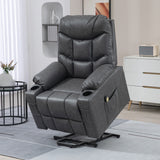 Electric Power Lift Recliner Chair with Cup Holders