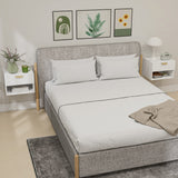 Floating bedside tables wall mounted — Set of 2
