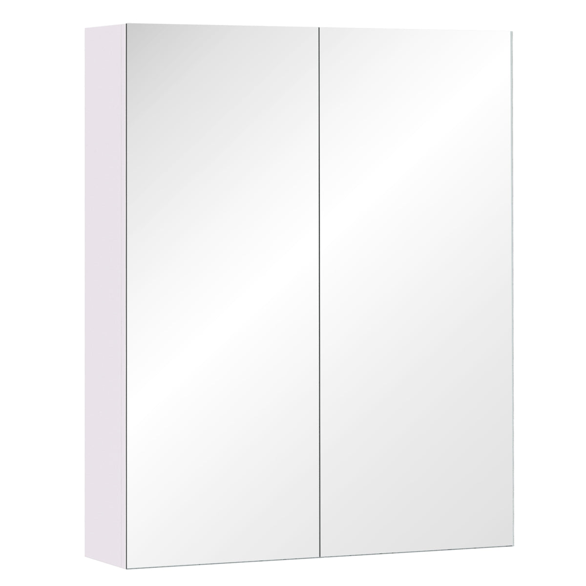 Wall mount mirror medicine cabinet