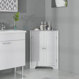 Mueble de almacenamiento esquinero moderno para baño