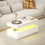 LED Coffee Table with Storage