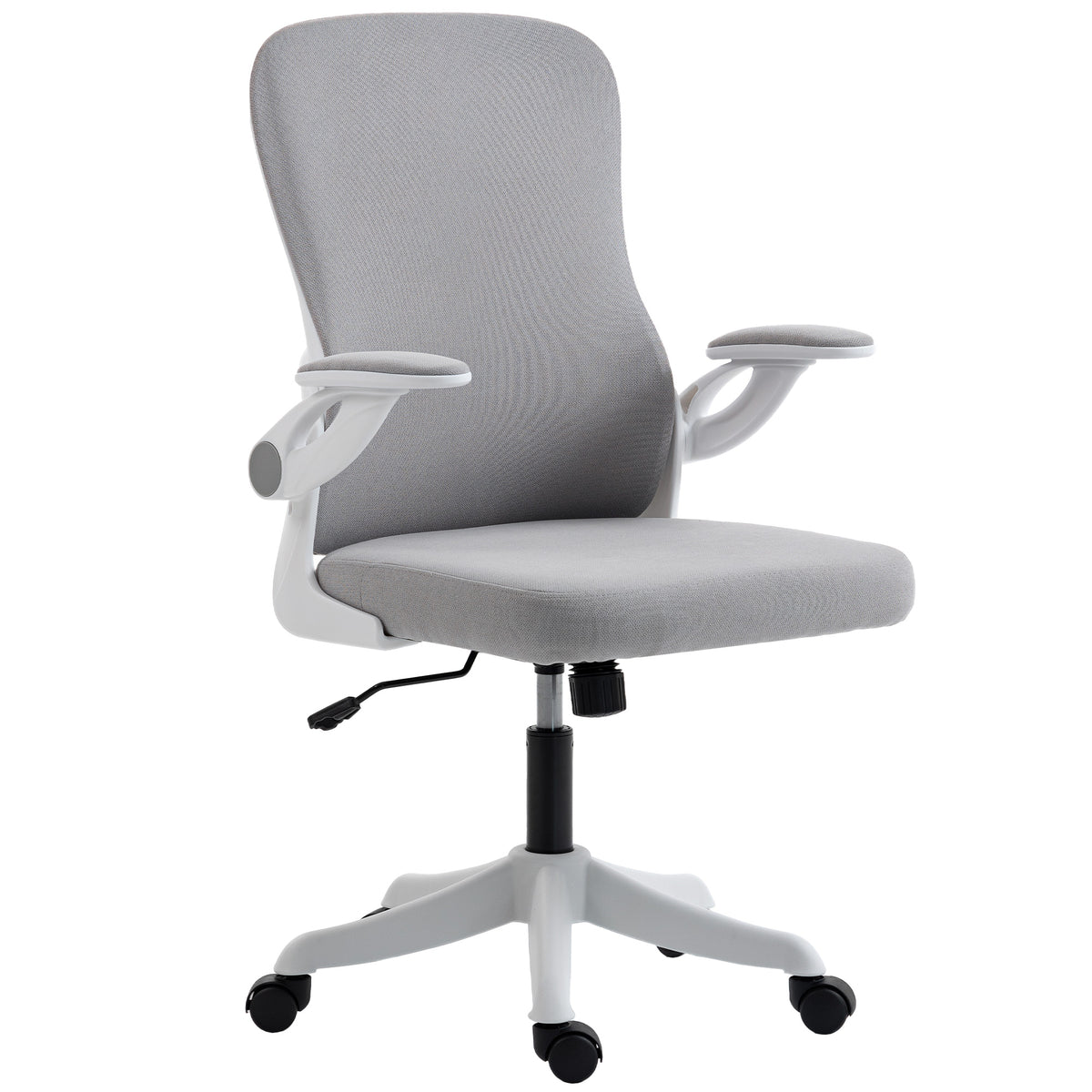 Silla de oficina ergonómica giratoria con soporte lumbar