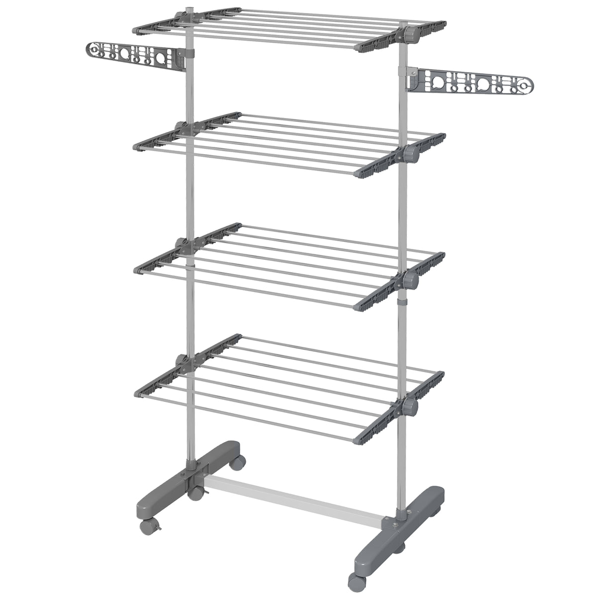 Tendedero plegable de acero inoxidable