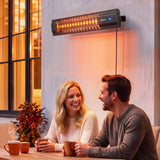 1500 W Electric Wall-Mounted Infrared Patio Heater