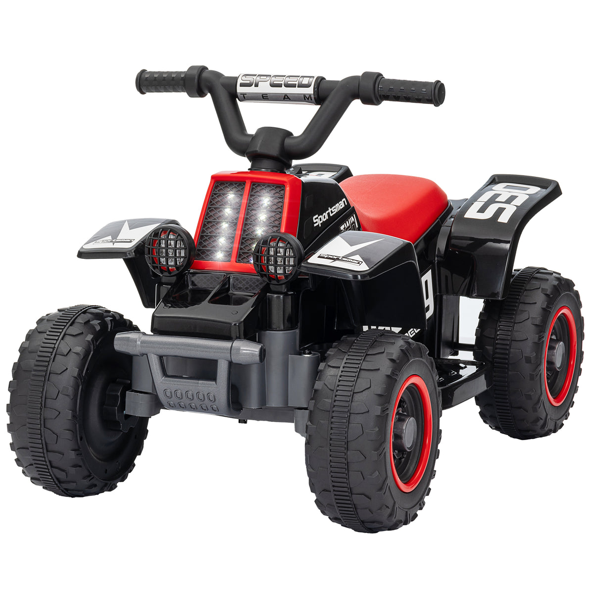 6V Electric Kids ATV Quad with LED Headlights