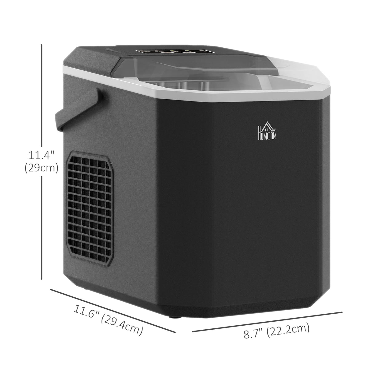 Portable Self-Cleaning Ice Maker 26 lbs/24 hrs