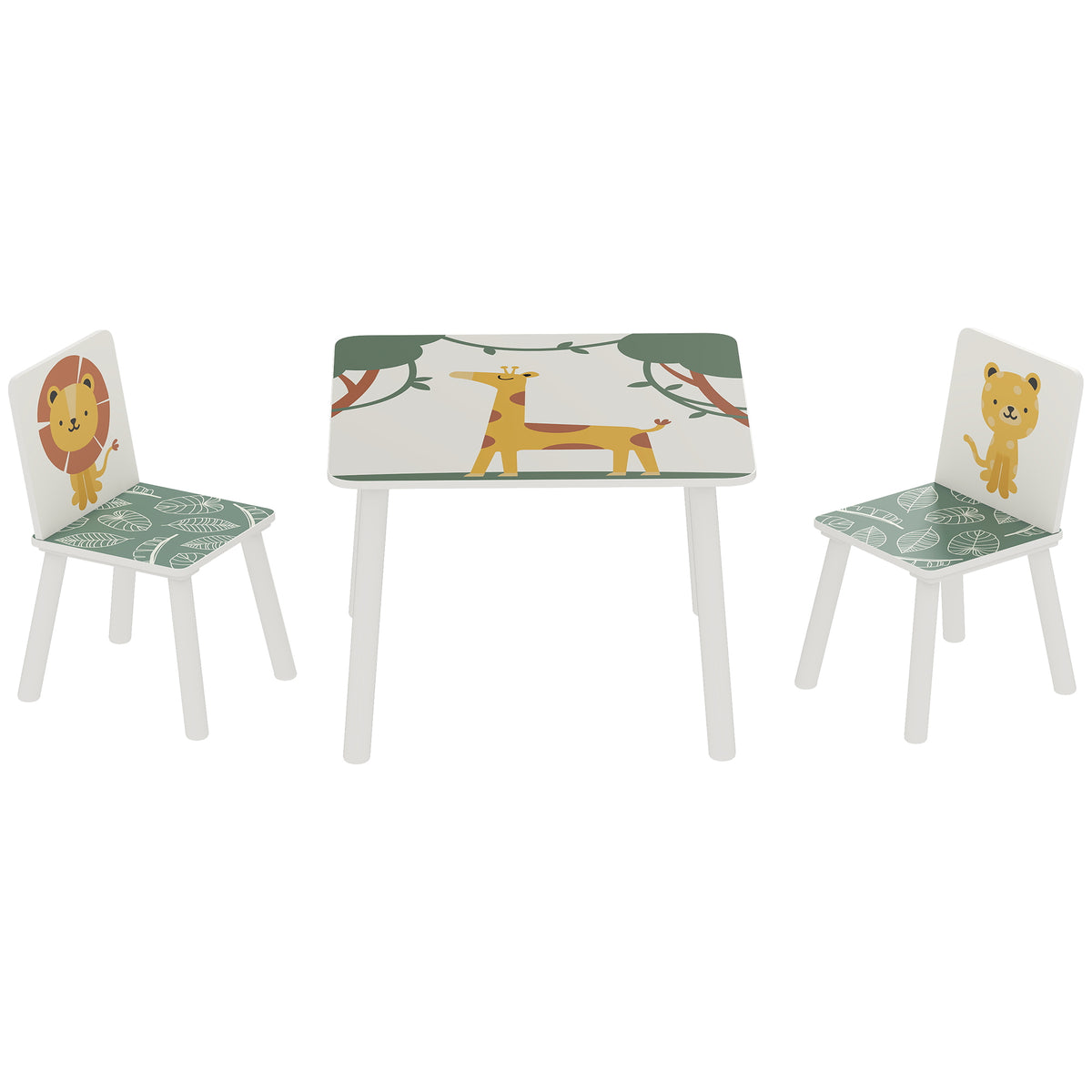 Kids Table and Chair Set — Set of 3