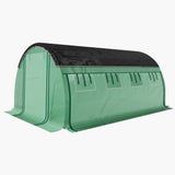 3x4m Tunnel Greenhouse - Shade Cloth & Roll-up Sides