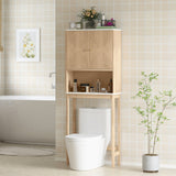 Over the toilet storage shelf