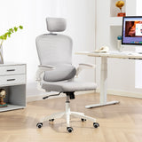 Ergonomic office chair high back rotatable headrest