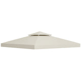 Two-Tier Gazebo Canopy Replacement Top 10 x 10 ft