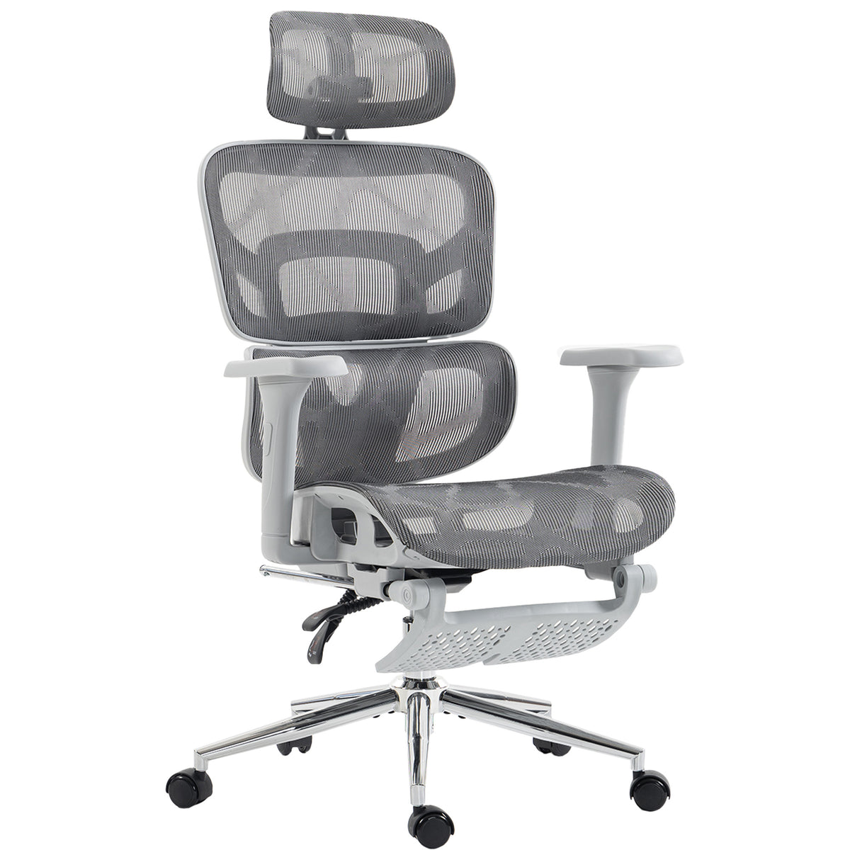Ergonomic Mesh Office Chair with Footrest