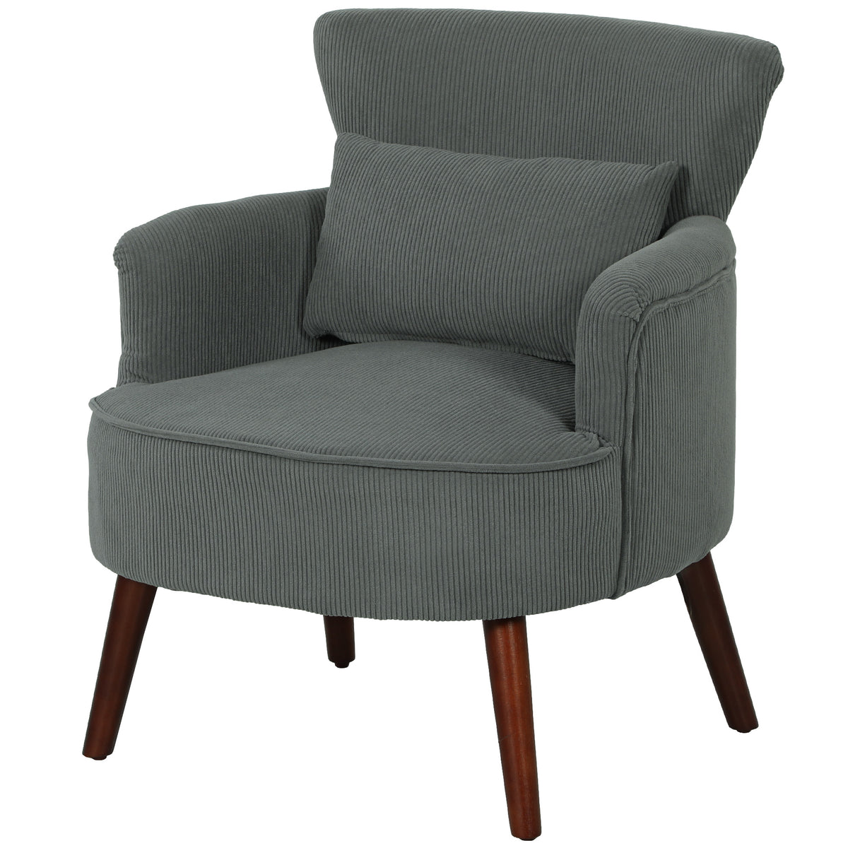 Modern Upholstered Accent Armchair