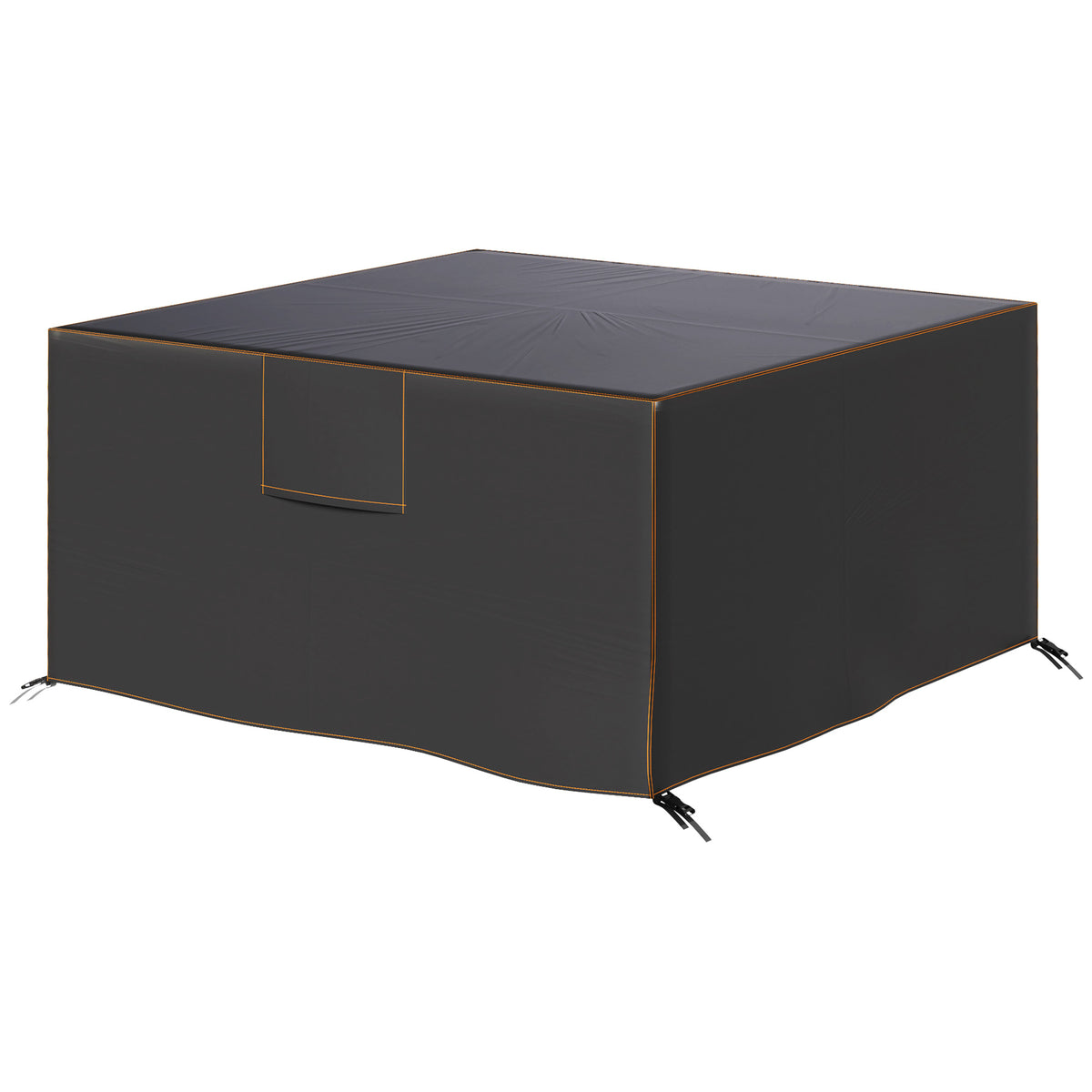 Funda impermeable para muebles de patio 420D — Negro