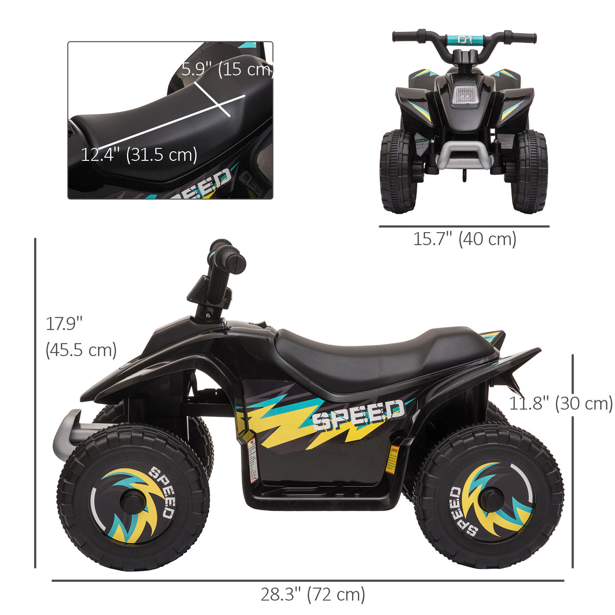Kids Electric ATV 6V with Forward and Reverse