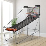 Foldable Two Player Arcade Basketball System