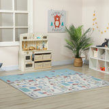 Foldable Double-Sided Baby Play Mat 200 x 150 cm