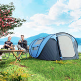 4-Person Instant Pop-Up Camping Tent with Carry Bag