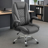 Executive velvet ergonomic office chair