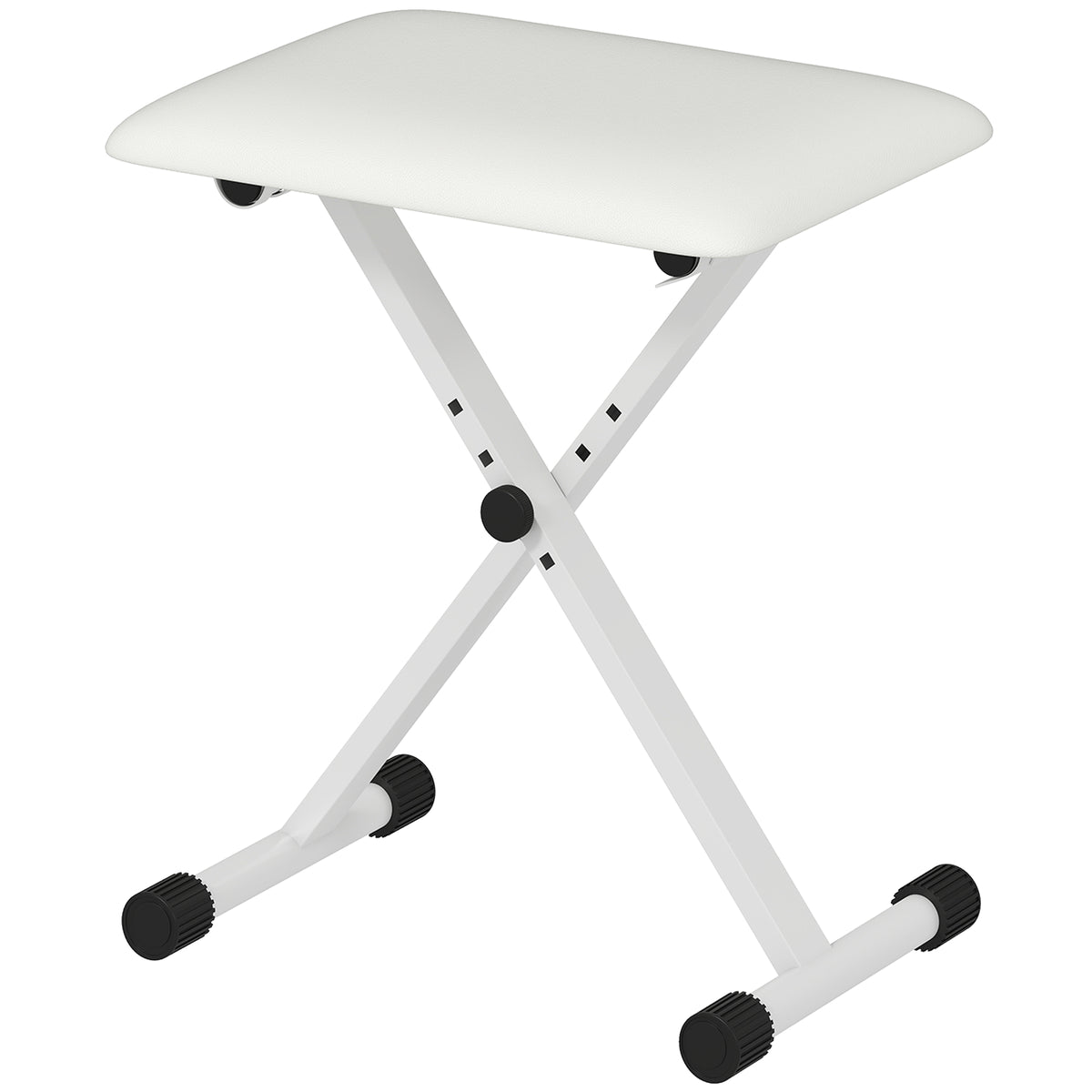 Adjustable Folding Piano Bench Padded Seat