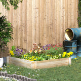 Jardinera elevada 99 x 99 cm sin tornillos