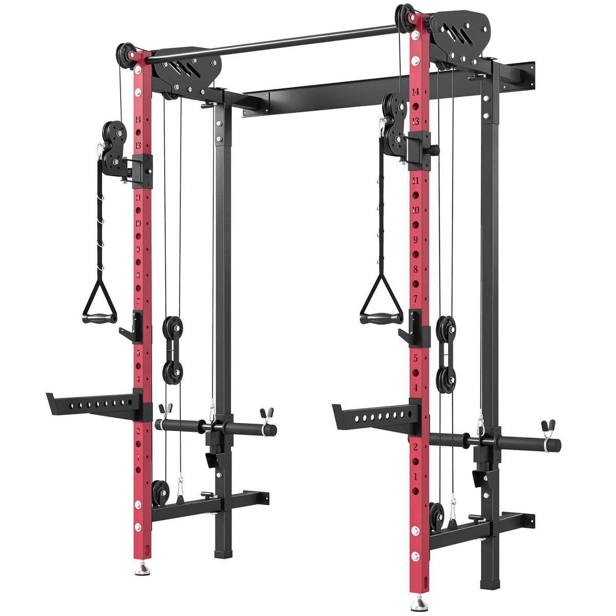 Smith Machine Power Rack with Pull Up Bar