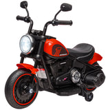 Electric Motorcycle Kids 6V with Training Wheels