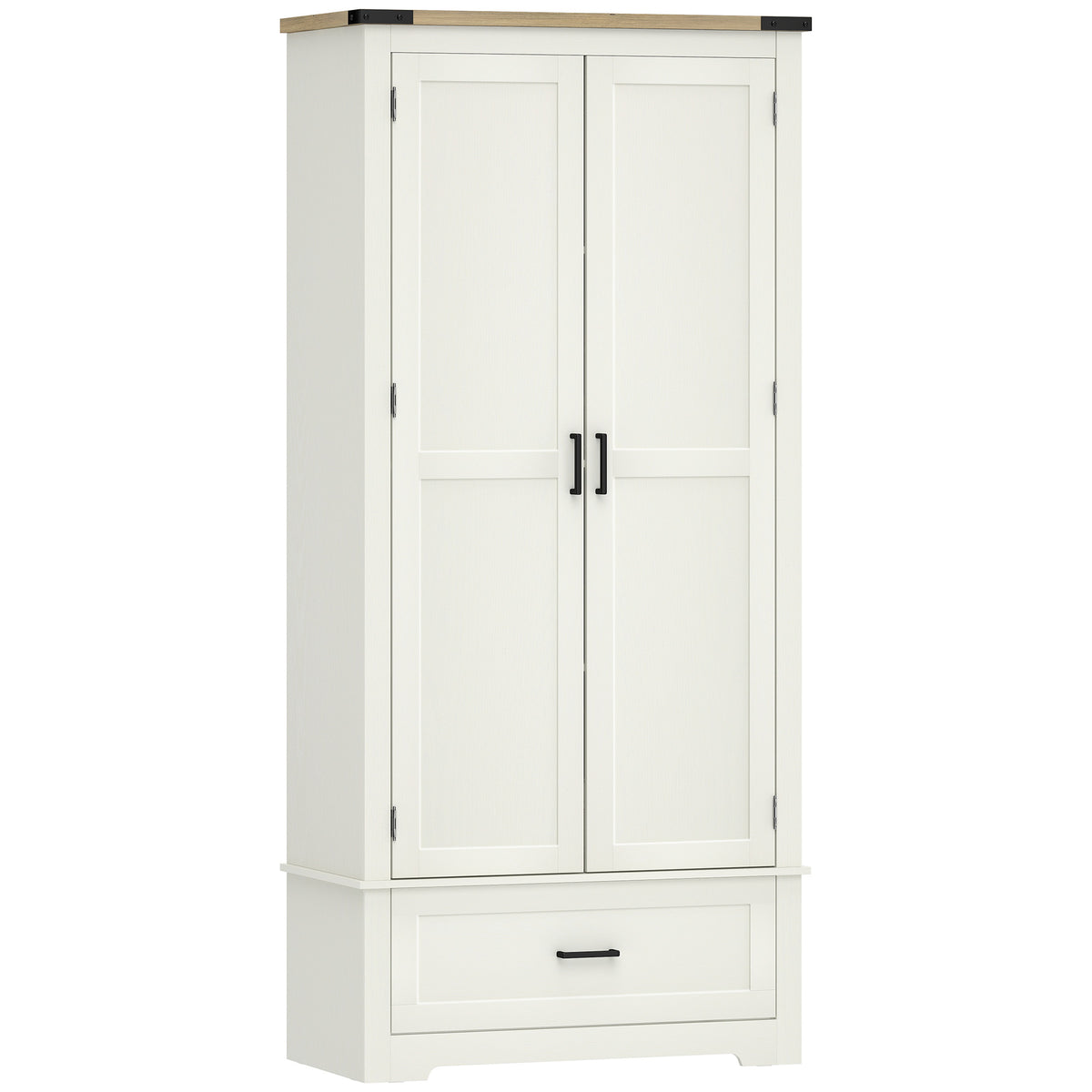 Farmhouse Kitchen Pantry Cabinet 69 in Tall