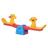 Deer-Shaped Toddler Seesaw with Easy-Grip Handles