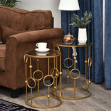 Nesting Coffee Tables Set — Set of 2