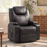Power Lift Recliner Chair with High Back Faux Leather