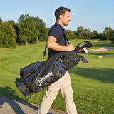 Ultra-Lightweight Golf Stand Bag with 6-Way Dividers and Cooler Pocket