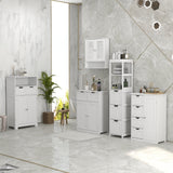 Mueble de almacenamiento para baño de dos cajones