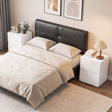 Modern Nightstand 2-Drawer Bedside Table — Set of 2