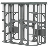 Wooden Multi-Level Outdoor Cat Enclosure