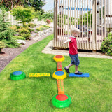 Balance Beam and Sensory Stepping Stones Set 8-Piece