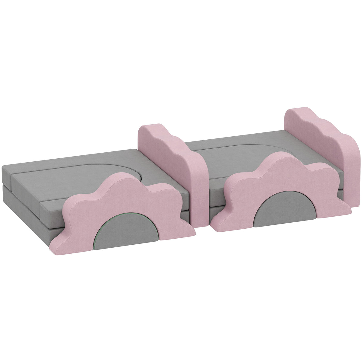 Climbing Blocks and Ball Pit — Set of 12