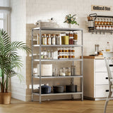 5-Tier Stainless Steel Kitchen Storage Bakers Rack
