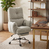 Ergonomic Reclining Office Chair with Footrest