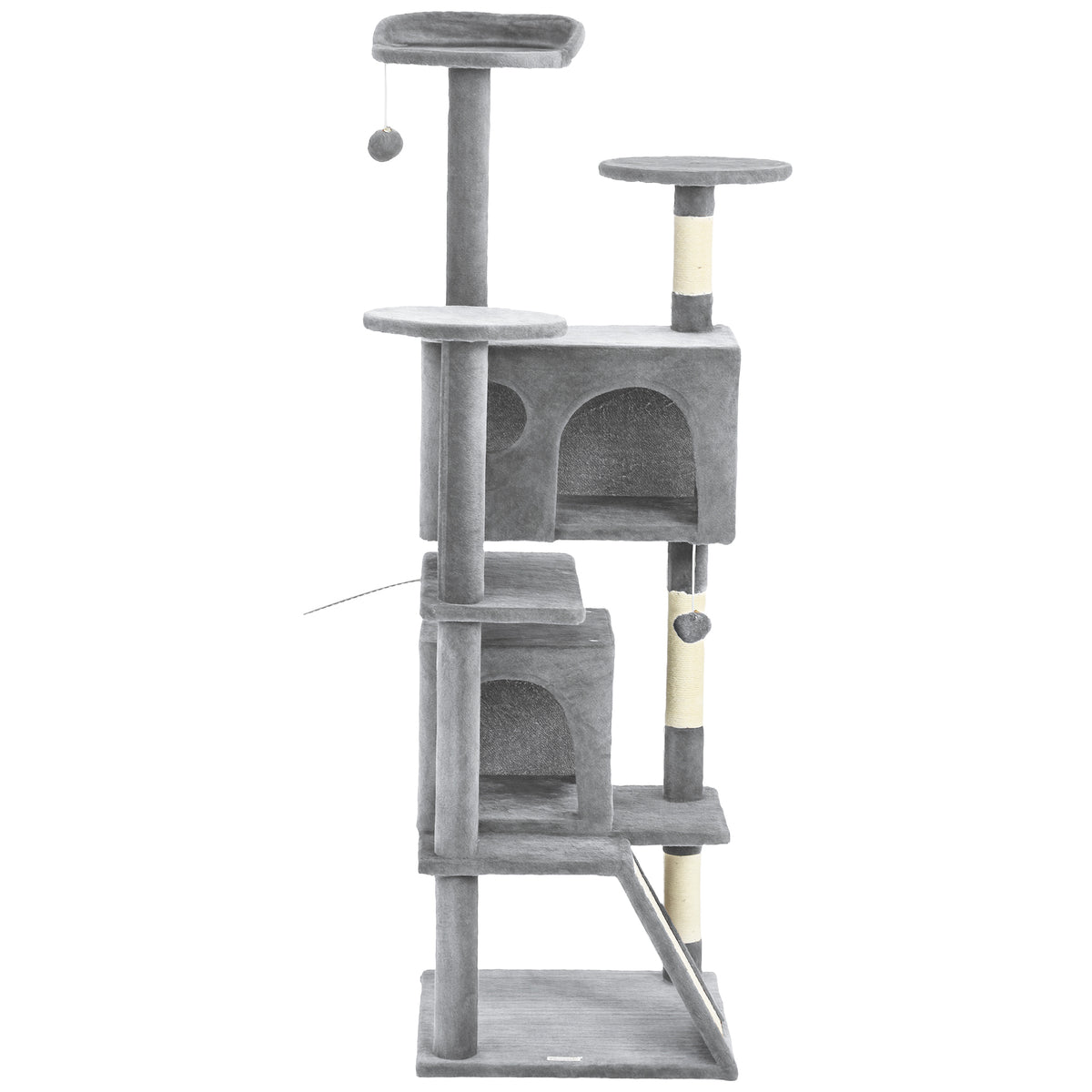Árbol para gatos de varios niveles de 160 cm