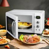 Retro compact microwave oven 25 L