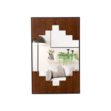 Decorative rectangle wall mirror 95 cm x 67 cm
