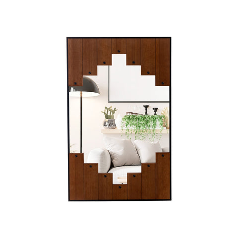 Decorative rectangle wall mirror 95 cm x 67 cm
