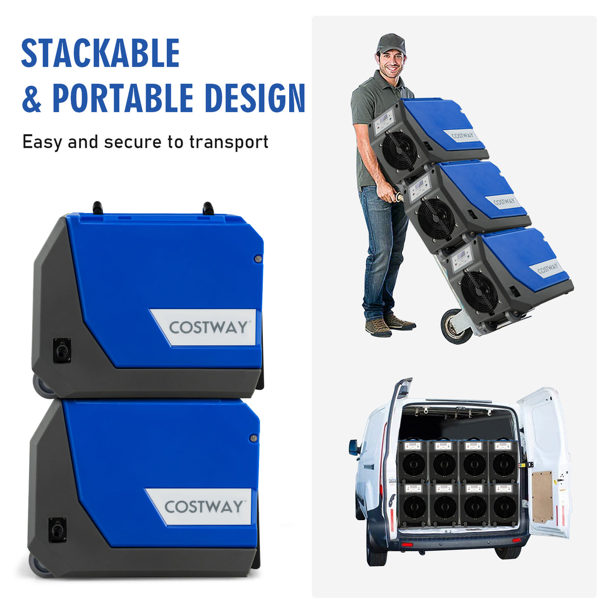 Déshumidificateur commercial avec pompe de drainage